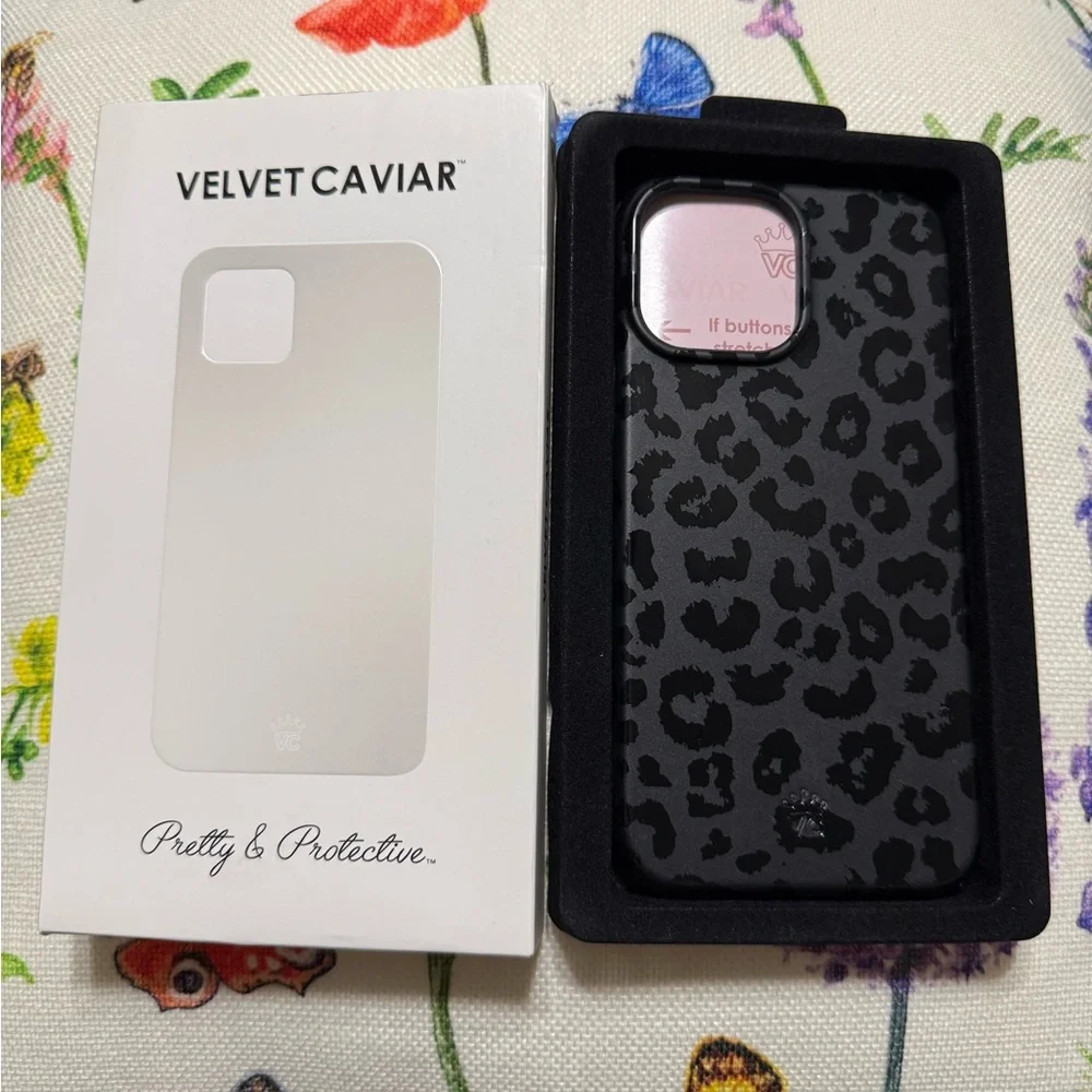 Velvet Caviar Black Leopard iPhone Case 13 Pro Max